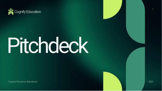 Cognify Education Pitchdeck